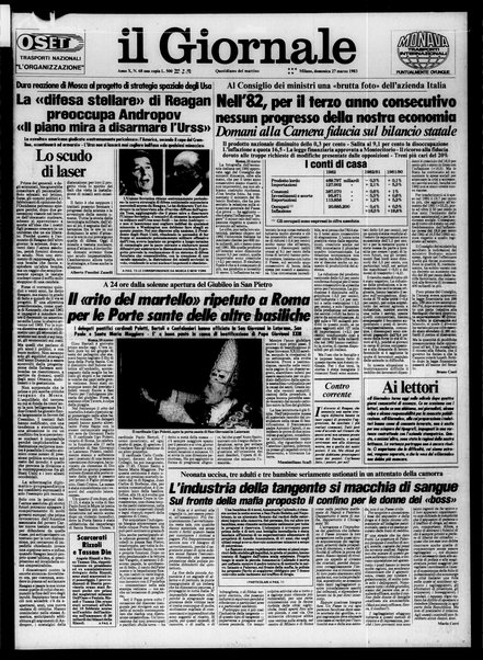 Il giornale : quotidiano del mattino